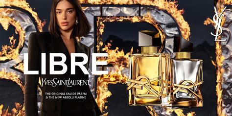 Dua Lipa Is the Face of YSL Libre Abslou Platine 